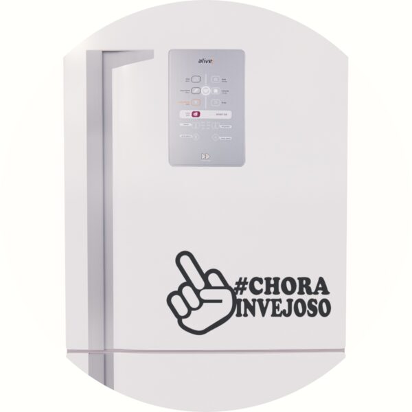 Adesivo de Casa Chora Invejoso Dedo