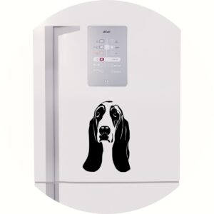 Adesivo de Casa Cachorro Basset Hound