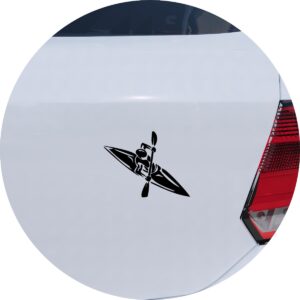 Adesivo de Carro Caiaque Esporte Kayak