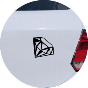 Adesivo de Carro Jóia Diamante Lapidado