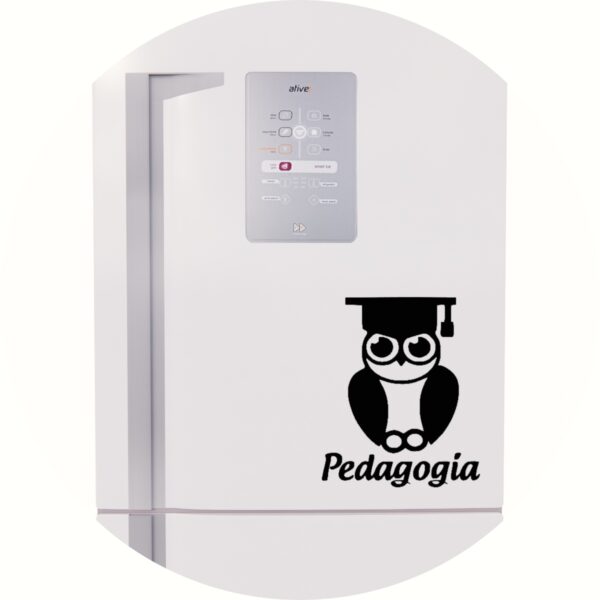 Adesivo de Casa Pedagogia Profissão Professor