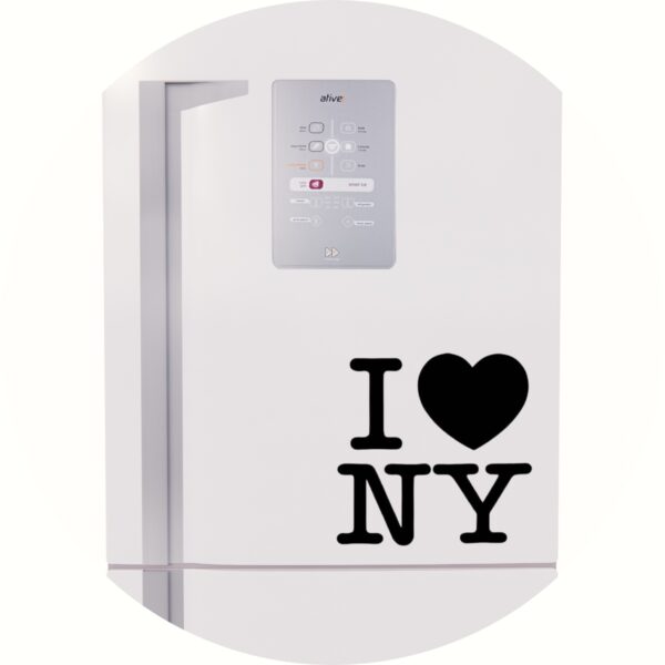 Adesivo de Casa New York I Love Ny