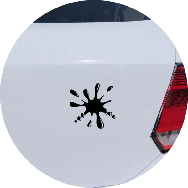 Adesivo de Carro Mancha de tinta