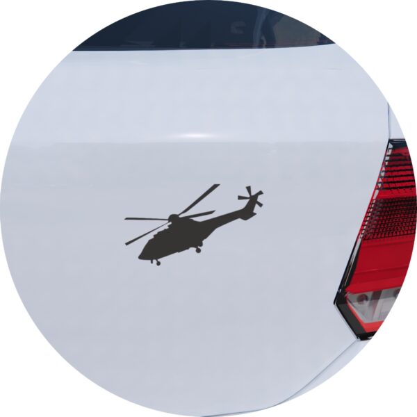 Adesivo de Carro Super Puma Helicóptero Militar