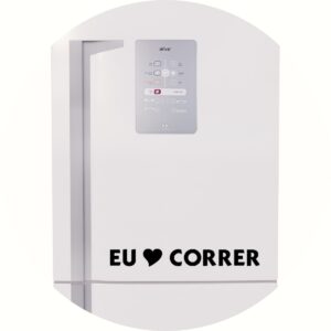 Adesivo de Casa Eu Amo Correr