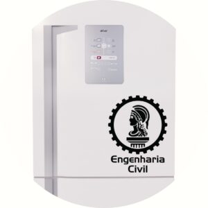 Adesivo de Casa Curso Engenharia Civil