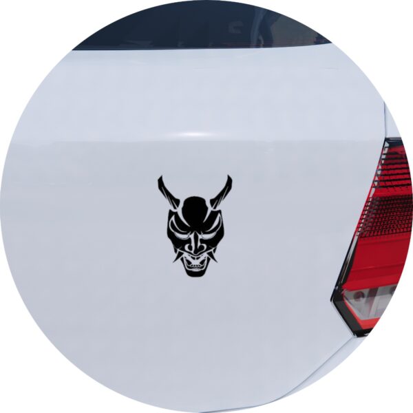 Adesivo de Carro Máscara Oni Japonesa