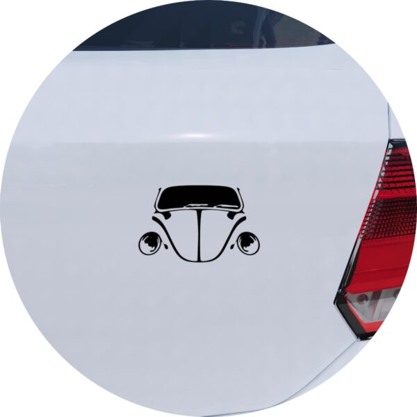 Adesivo de Carro Frente Fusca Clássico