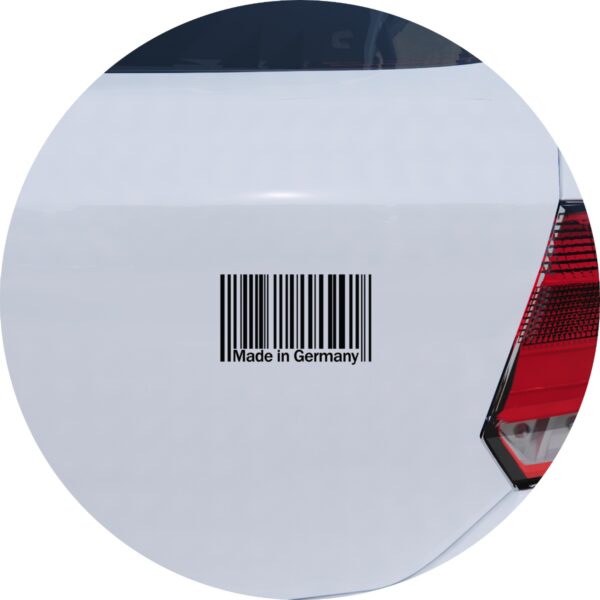 Adesivo de Carro Made in Germany