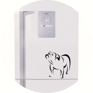 Adesivo de Casa Cachorro Buldogue Inglês