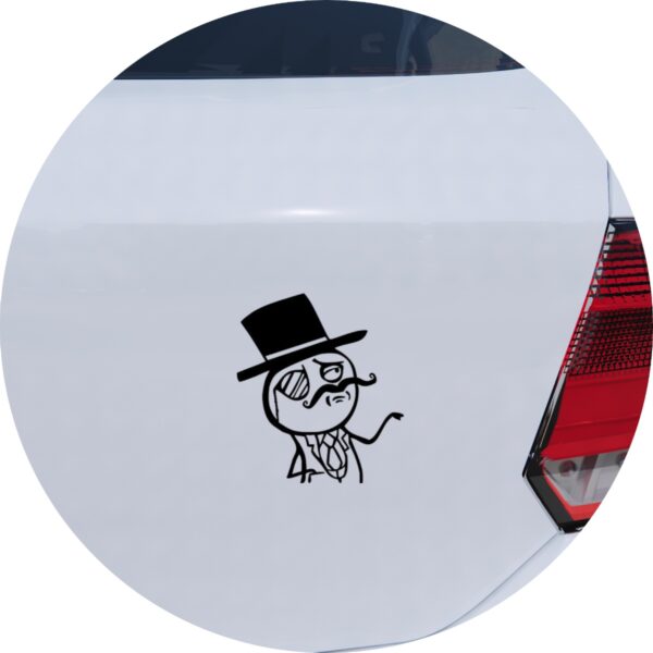 Adesivo de Carro Feel Like A Sir