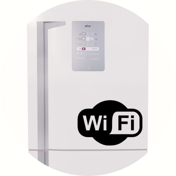 Adesivo de Casa Símbolo Wireless Internet Wifi