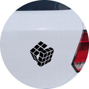 Adesivo de Carro Cubo Mágico