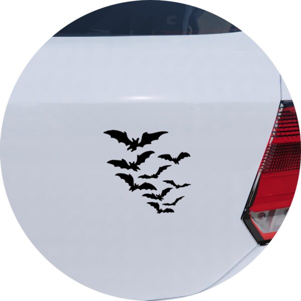 Adesivo de Carro Revoada de Morcegos