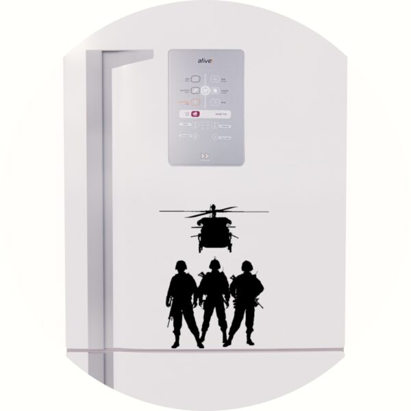 Adesivo de Casa Soldados Exército de Elite