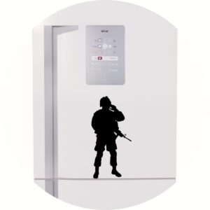 Adesivo de Casa Soldado Exército