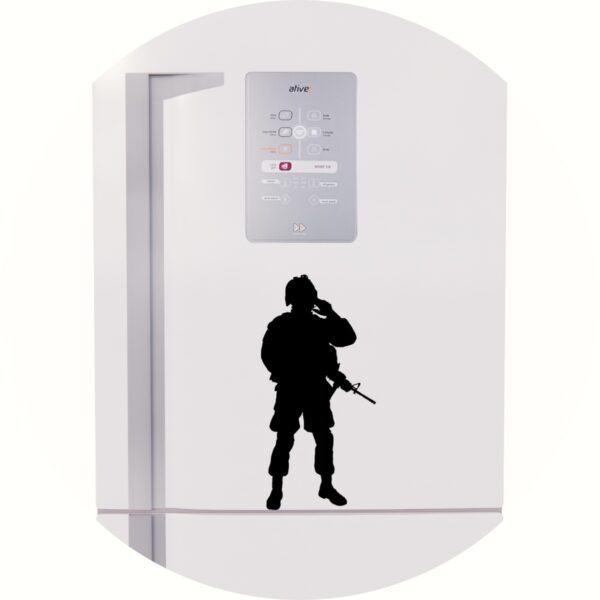 Adesivo de Casa Soldado Exército
