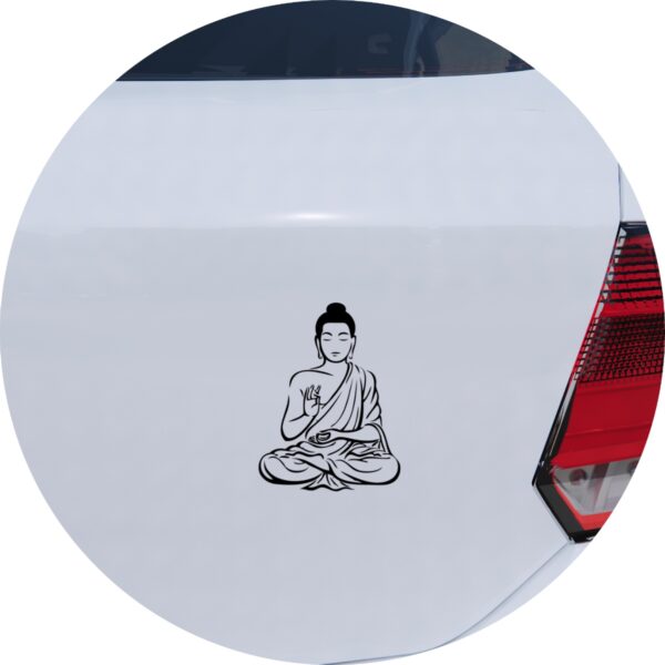 Adesivo de Carro Meditação Buda