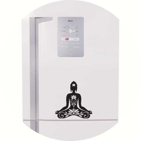 Adesivo de Casa Canais de Chakra - Meditação Zen