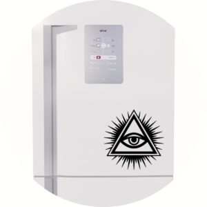 Adesivo de Casa Illuminati Pirâmide Olho da Providência