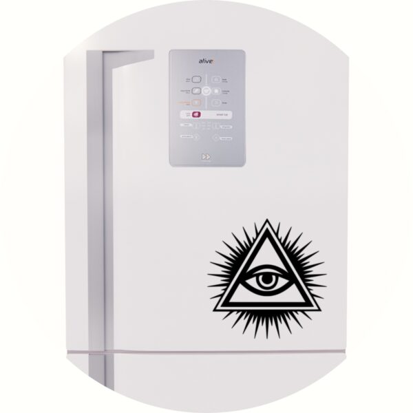 Adesivo de Casa Illuminati Pirâmide Olho da Providência