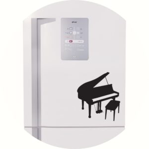 Adesivo de Casa Piano de Cauda