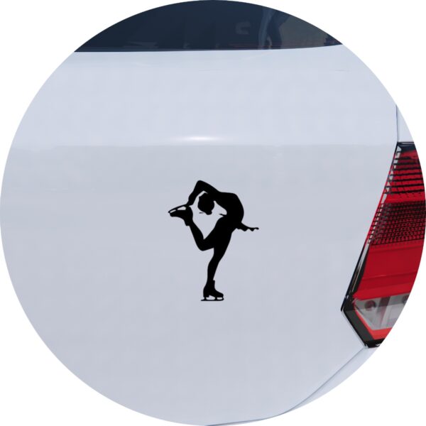 Adesivo de Carro Patinação artística no gelo