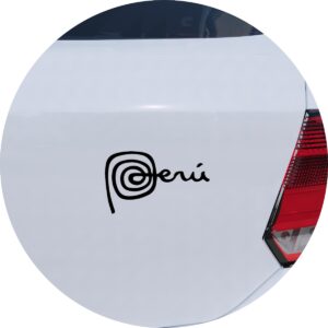 Adesivo de Carro Perú Turismo