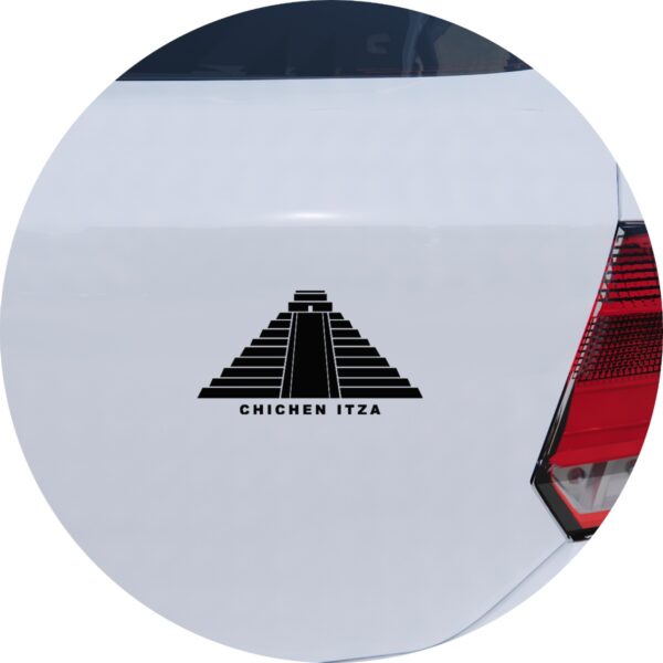 Adesivo de Carro Chichén Itzá México Maravilhas do Mundo