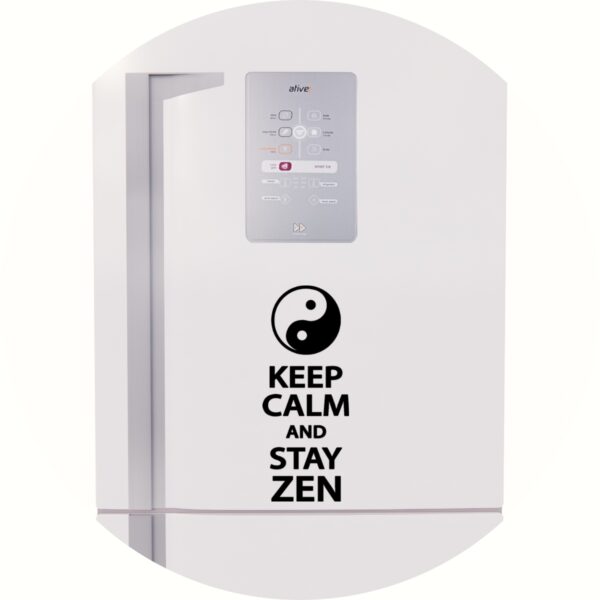 Adesivo de Casa Keep Calm And Stay Zen