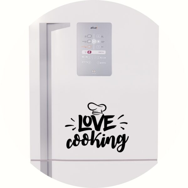 Adesivo de Casa Love Amor por Cozinha