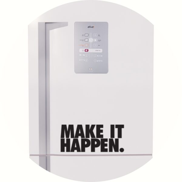 Adesivo de Casa Faça Acontecer Make It Happen