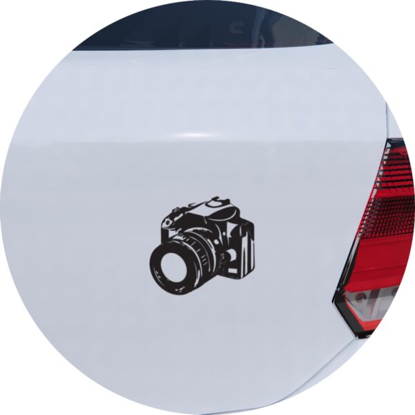 Adesivo de Carro Câmera Fotográfica Profissional