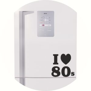 Adesivo de Casa I Love Anos 80