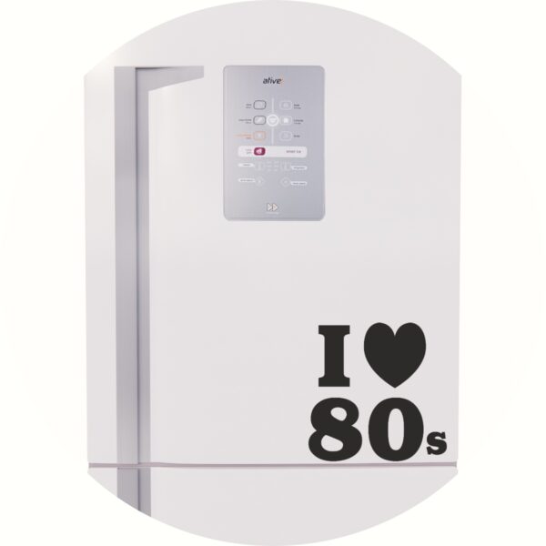 Adesivo de Casa I Love Anos 80