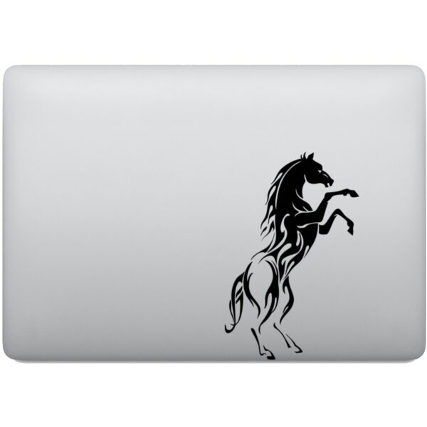 Adesivo de Notebook Cavalo Tribal em pé