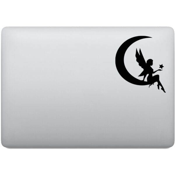 Adesivo de Notebook Fada na Lua