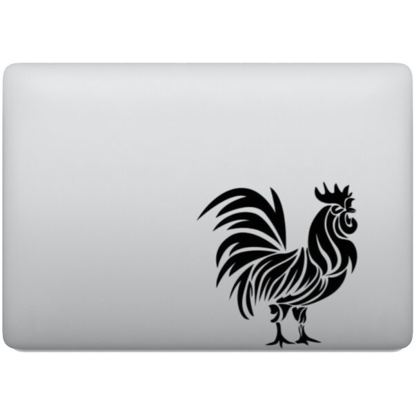 Adesivo de Notebook Galo Animal Tribal