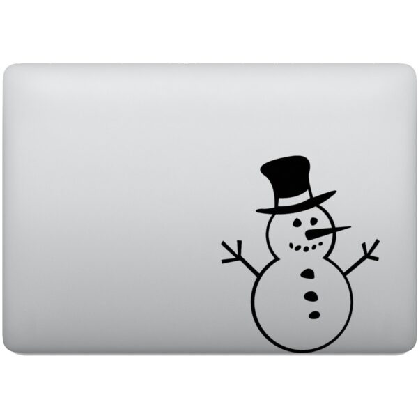 Adesivo de Notebook Boneco de Neve