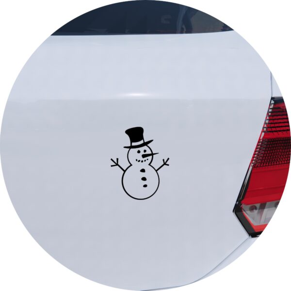 Adesivo de Carro Boneco de Neve Natalino