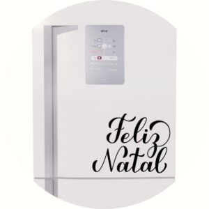 Adesivo de Casa Feliz Natal
