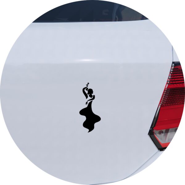 Adesivo de Carro Mulher Dançando Flamenco