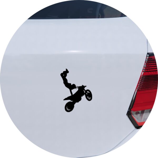 Adesivo de Carro Motocross Manobras Radicais