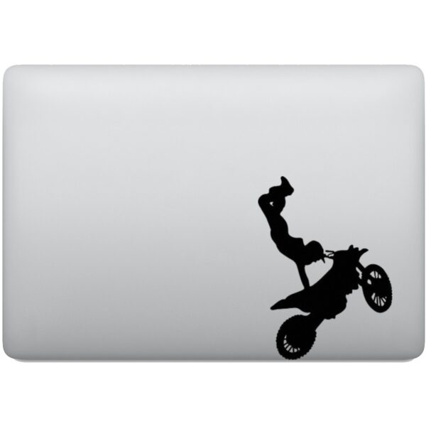 Adesivo de Notebook Motocross Manobras Radicais