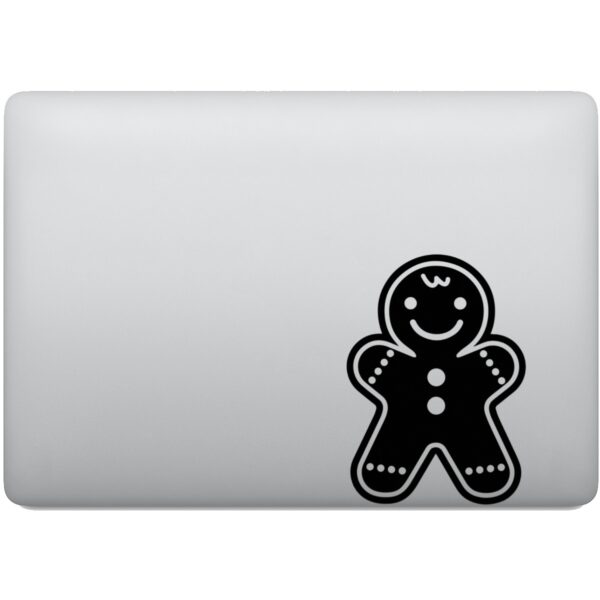 Adesivo de Notebook Biscoito Boneco de Gengibre