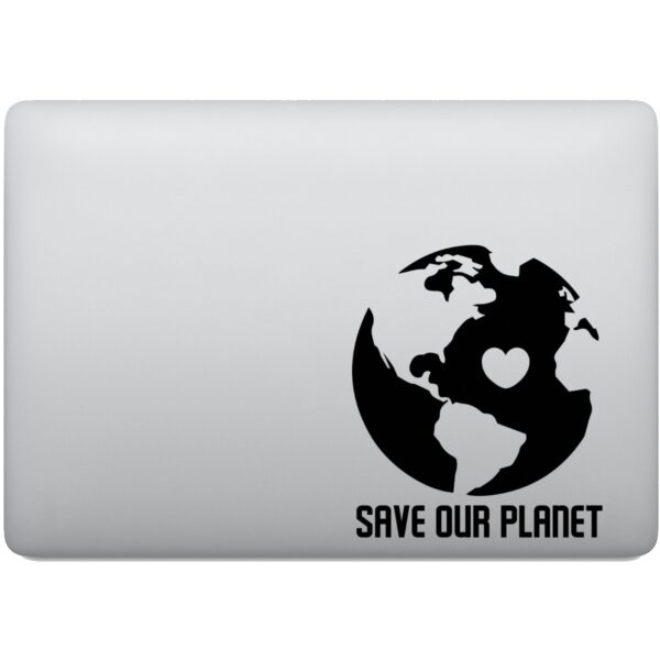 Adesivo de Notebook Salve Nosso Planeta
