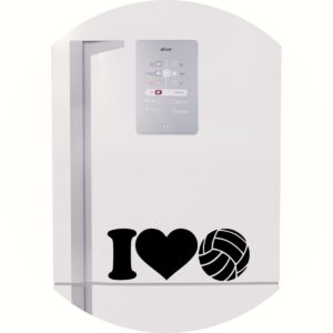 Adesivo de Casa Eu amo Vôlei Voleibol