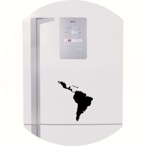 Adesivo de Casa Mapa América Latina