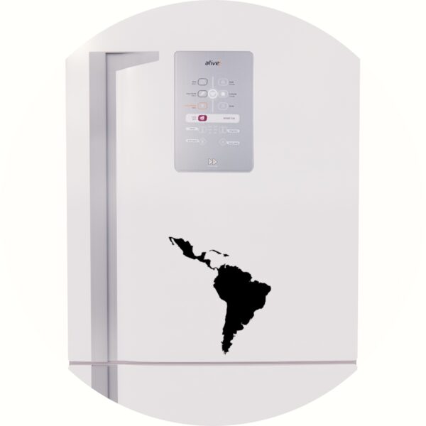 Adesivo de Casa Mapa América Latina