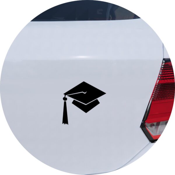 Adesivo de Carro Chapéu Capelo Graduação